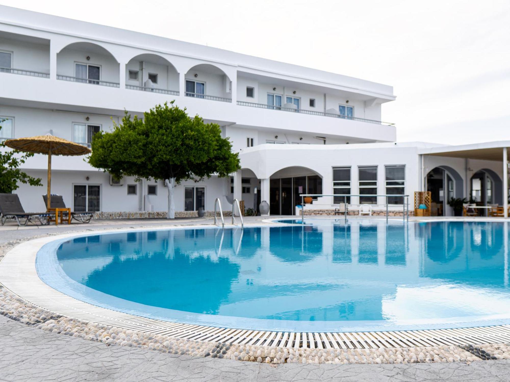 Manos Pension Faliraki Exterior foto